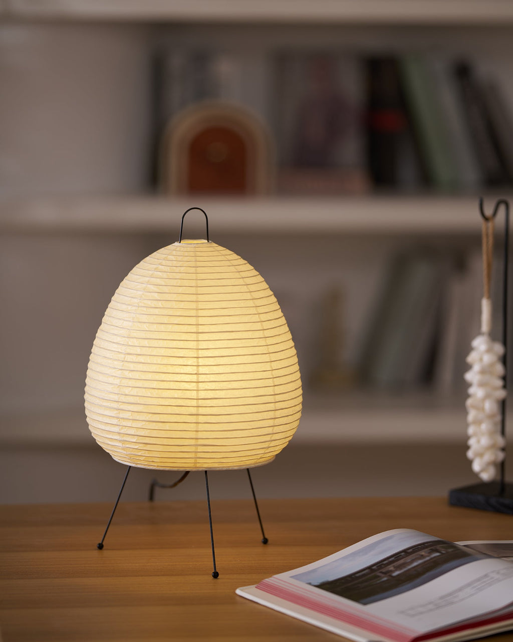 Japanese Lantern Table Lamp — Table Lamp | Maison Monashee — view 104