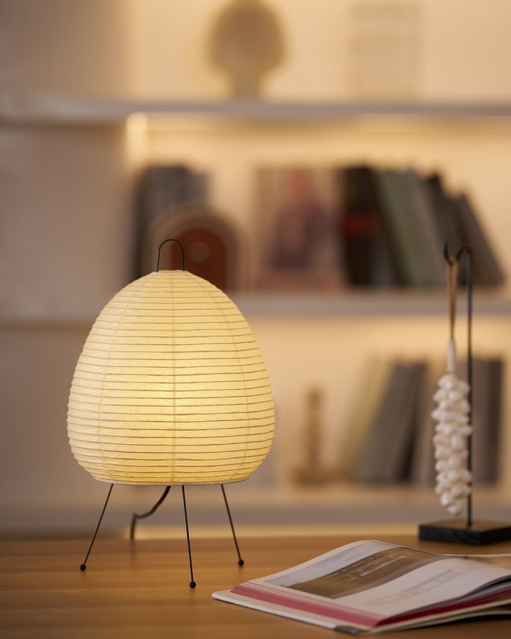 Japanese Lantern Table Lamp — Table Lamp | Maison Monashee — view 105