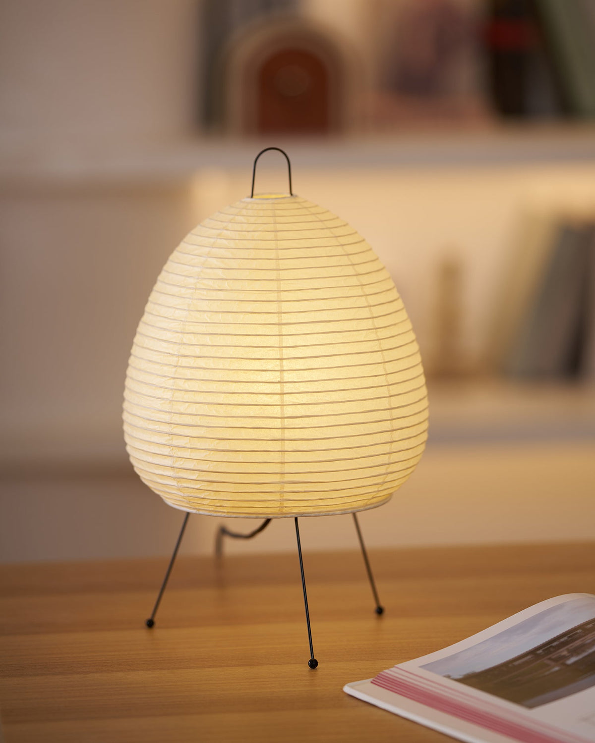 Japanese Lantern Table Lamp — Table Lamp | Maison Monashee — view 106