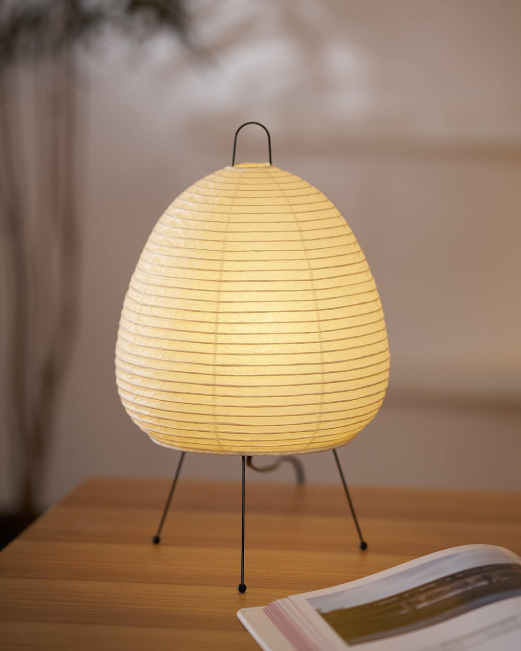 Japanese Lantern Table Lamp — Table Lamp | Maison Monashee — view 107