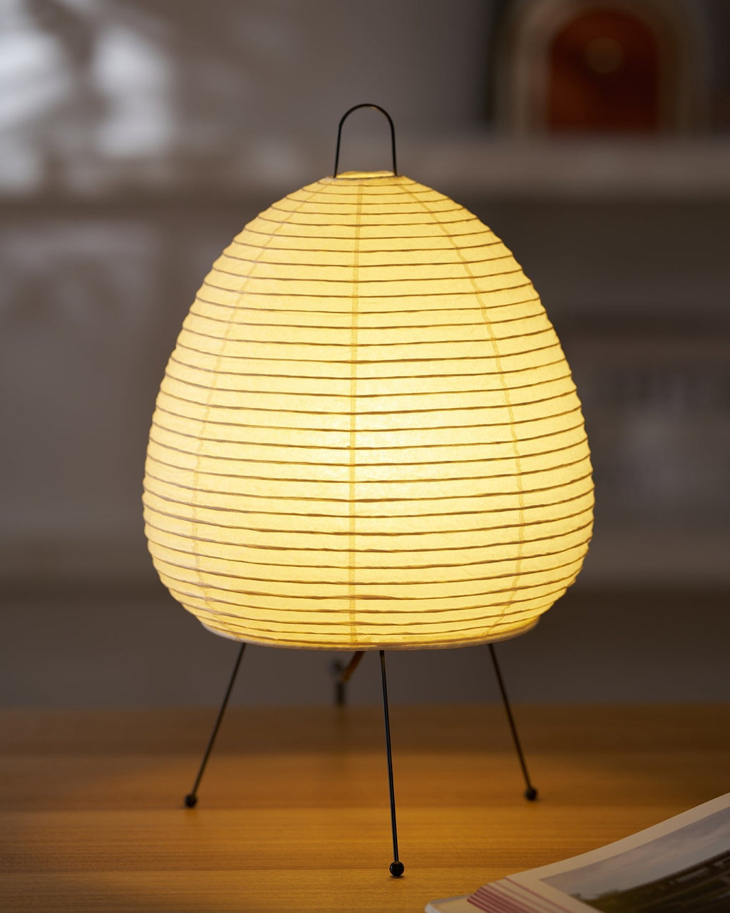 Japanese Lantern Table Lamp — Table Lamp | Maison Monashee — view 108