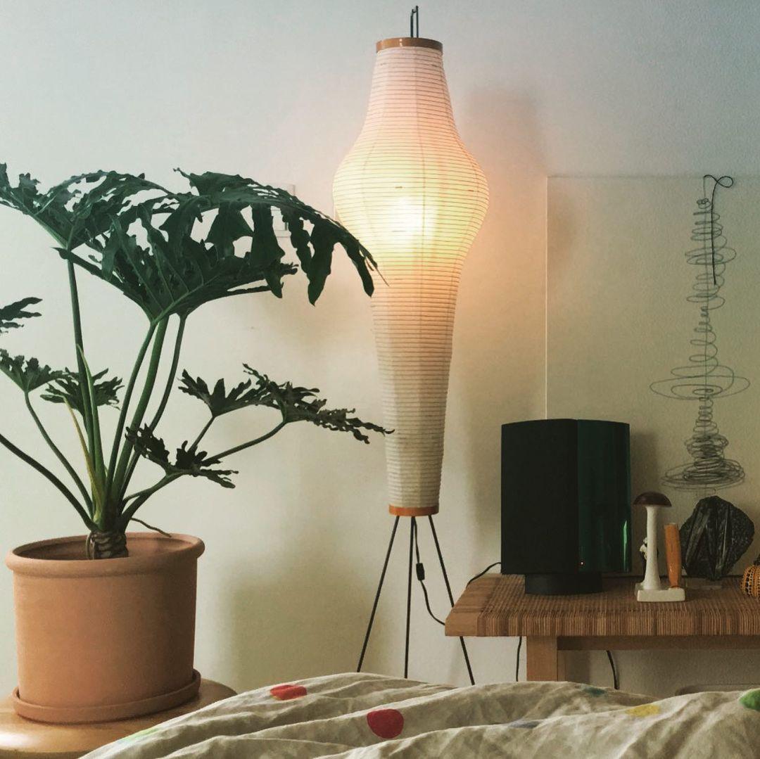 Rice Paper Floor Lamp — Floor Lamp | Maison Monashee — view 33