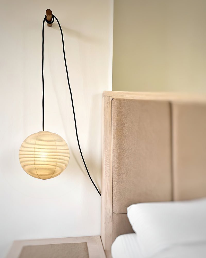 Japanese Lantern Pendant Light — Pendant Light | Maison Monashee — view 16