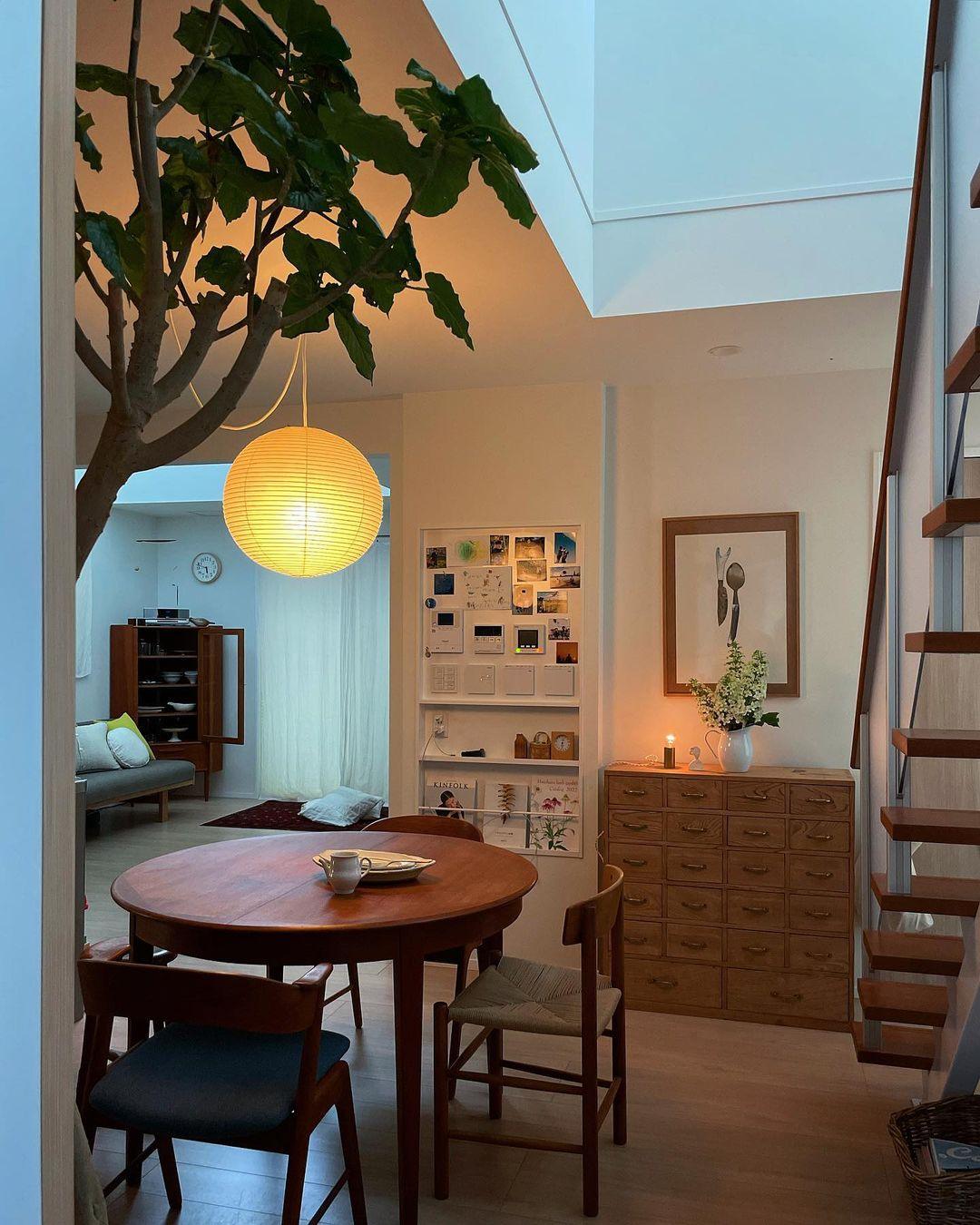 Japanese Lantern Pendant Light — Pendant Light | Maison Monashee — view 21