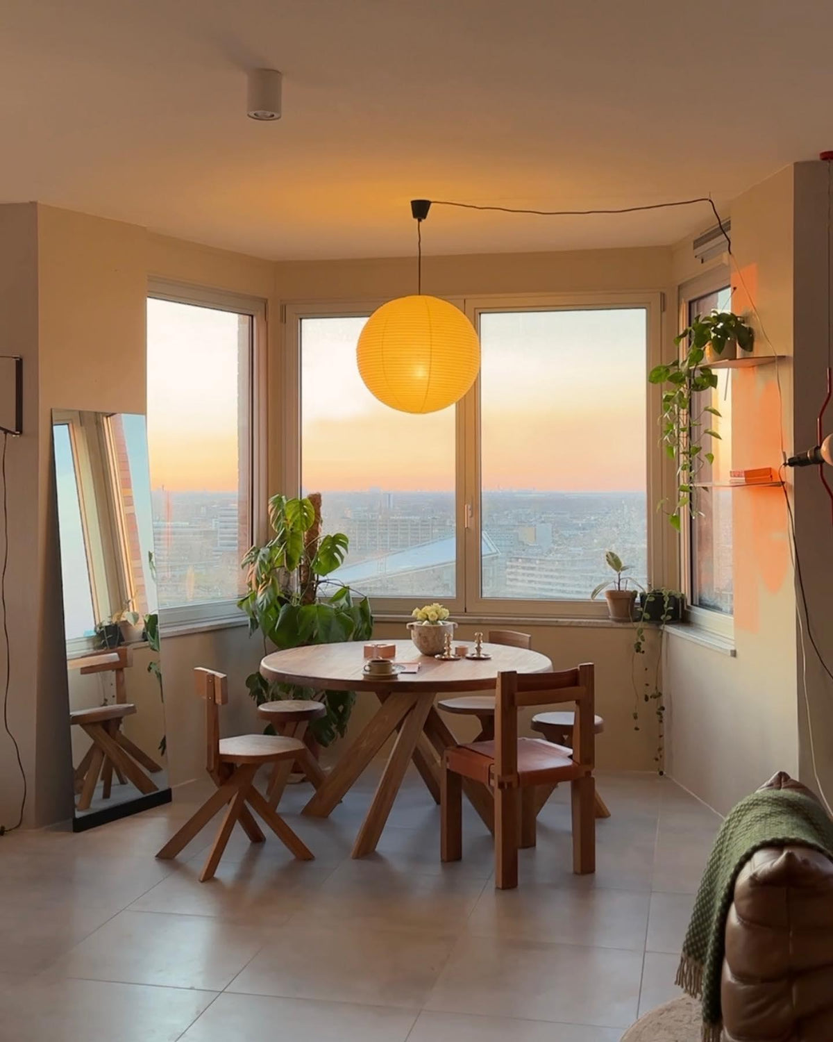 Japanese Lantern Pendant Light — Pendant Light | Maison Monashee — view 18