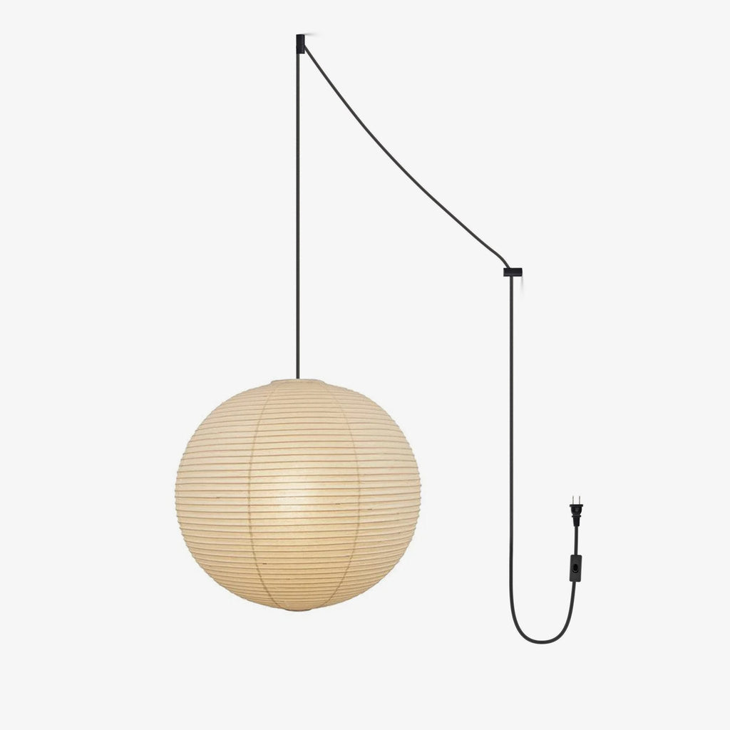 Japanese Lantern Pendant Light — Pendant Light | Maison Monashee — view 29