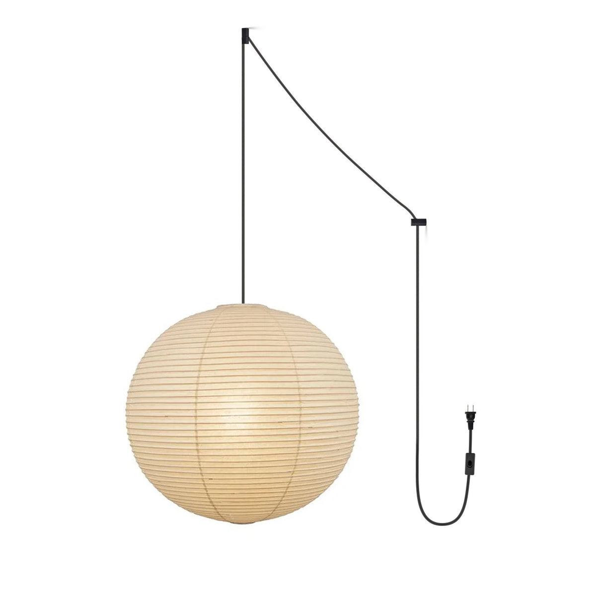 Japanese Lantern Pendant Light — Pendant Light | Maison Monashee — view 32