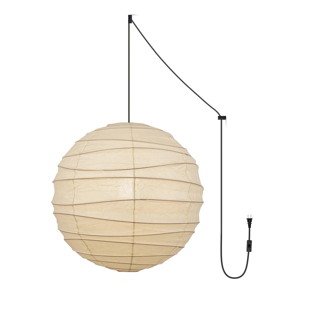 Modern Paper Pendant Light — Pendant Light | Maison Monashee — view 43