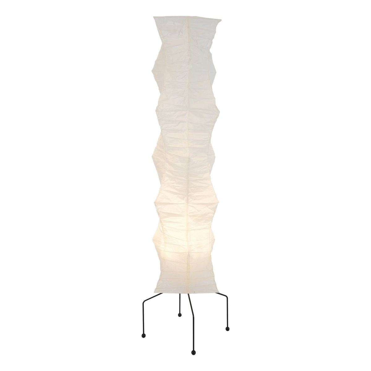 Rice Paper Floor Lamp — Floor Lamp | Maison Monashee — view 175