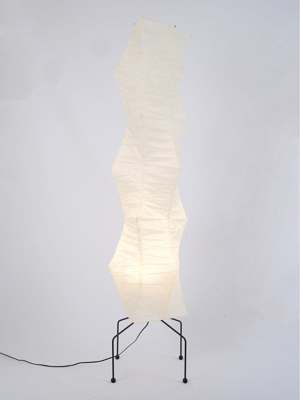 Rice Paper Floor Lamp — Floor Lamp | Maison Monashee — view 177
