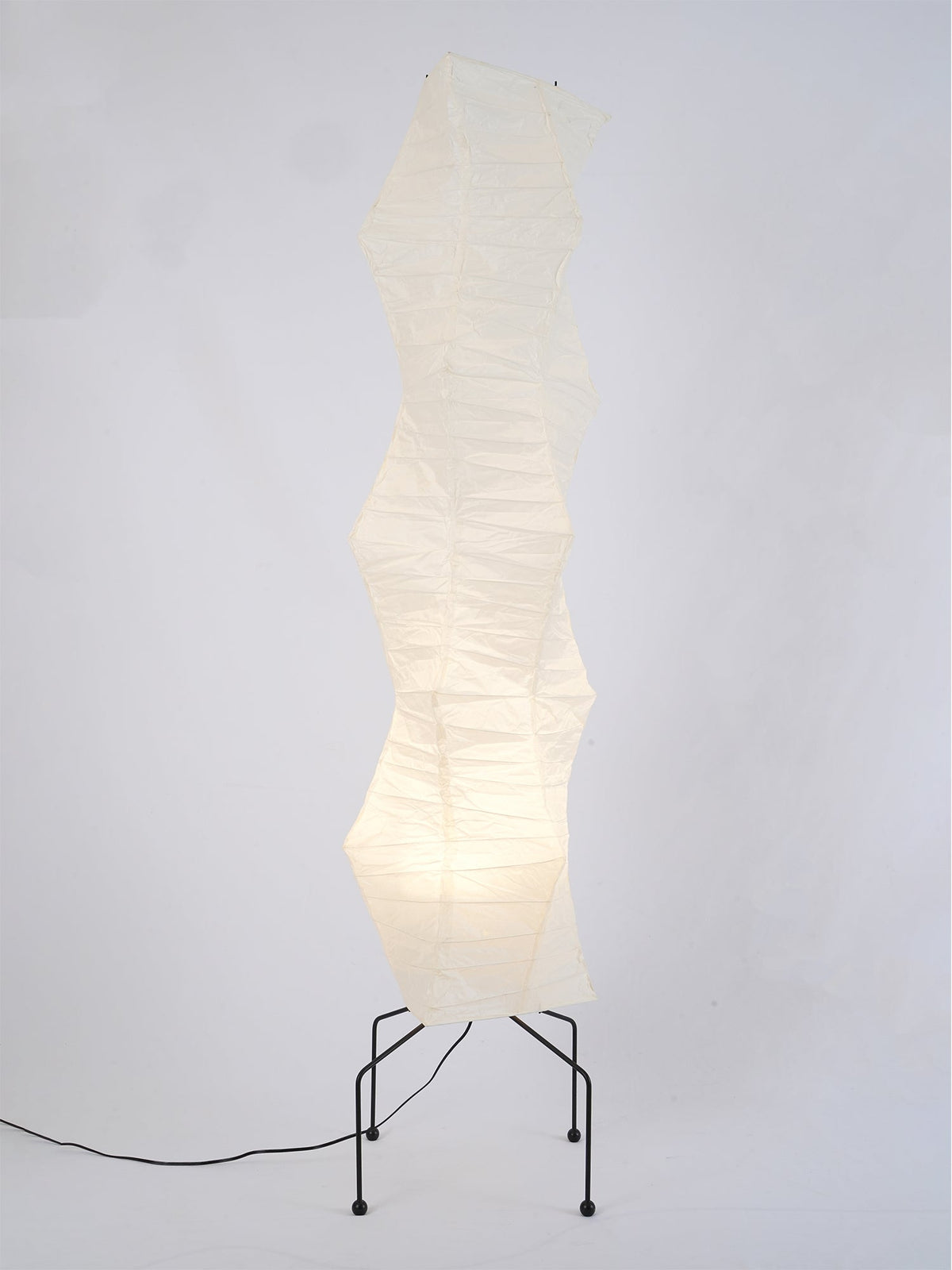 Rice Paper Floor Lamp — Floor Lamp | Maison Monashee — view 177
