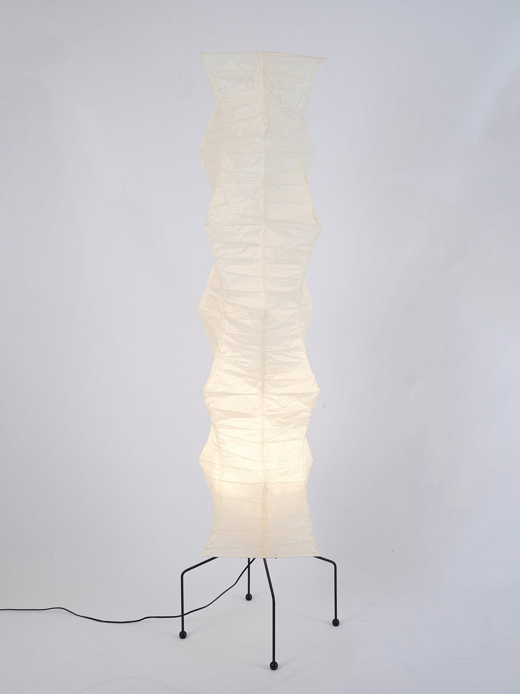 Rice Paper Floor Lamp — Floor Lamp | Maison Monashee — view 179