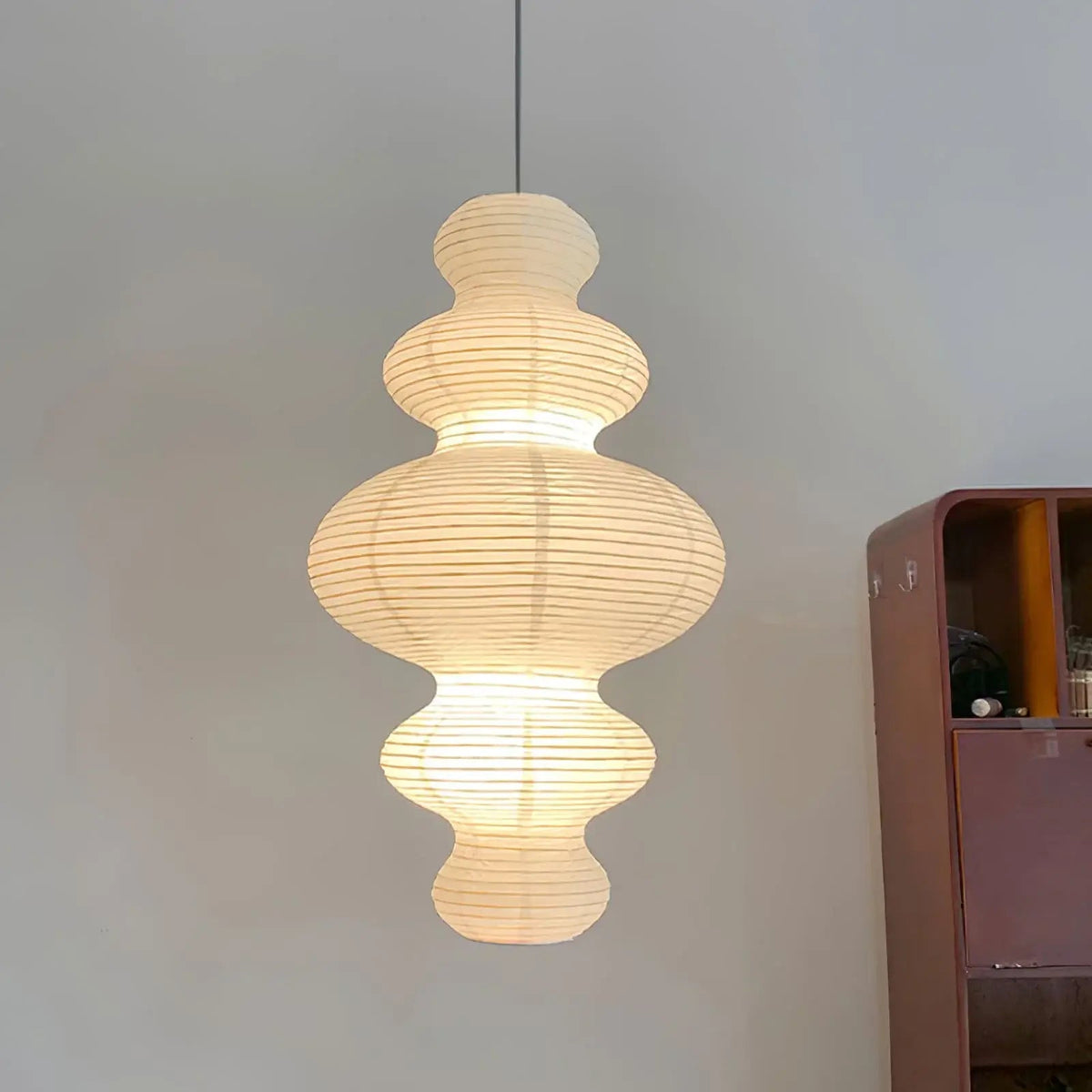 Large Paper Pendant Light — Pendant Light | Maison Monashee — view 13