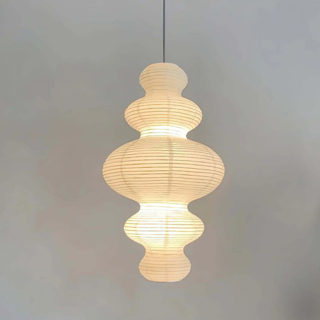 Large Paper Pendant Light — Pendant Light | Maison Monashee — view 41
