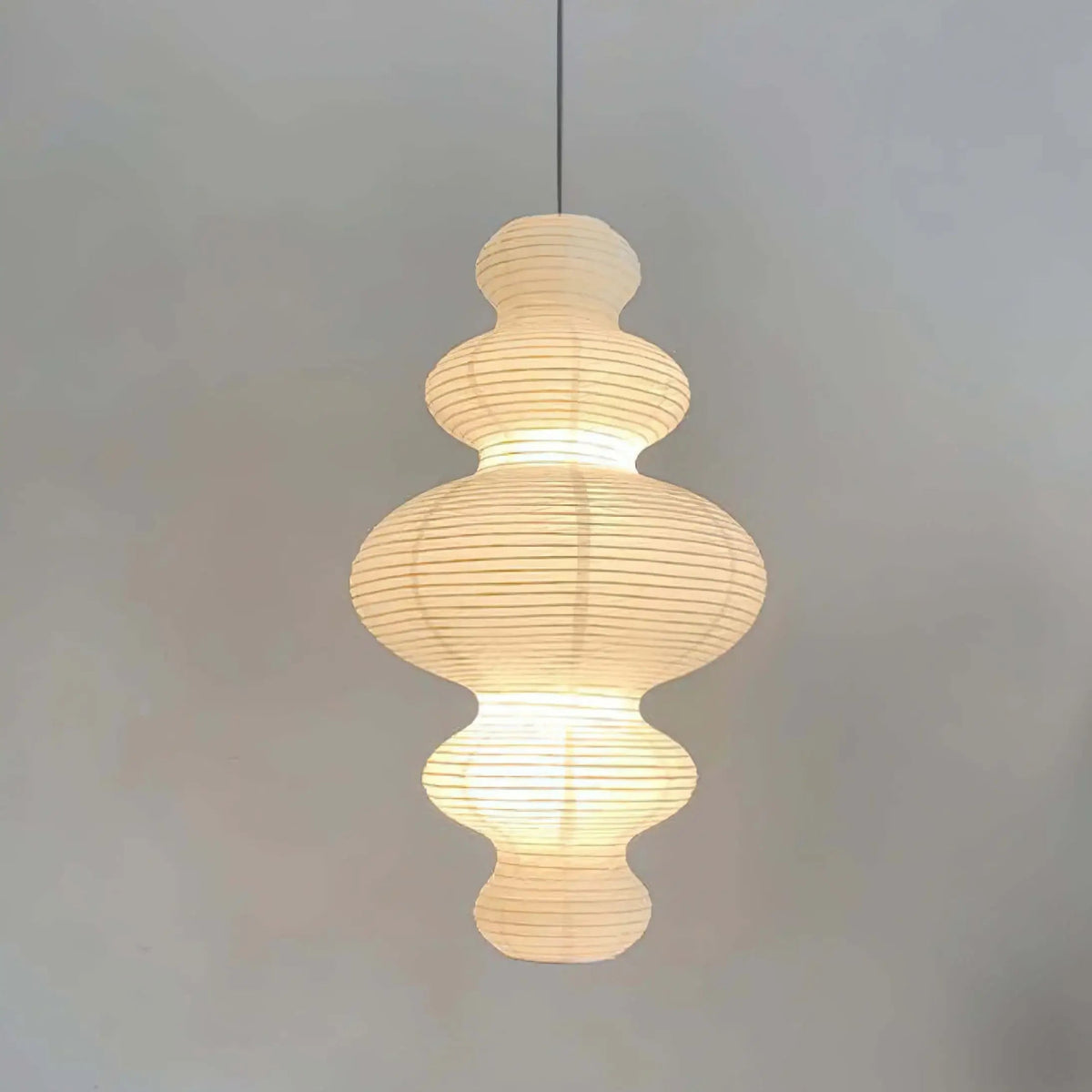 Large Paper Pendant Light — Pendant Light | Maison Monashee — view 41