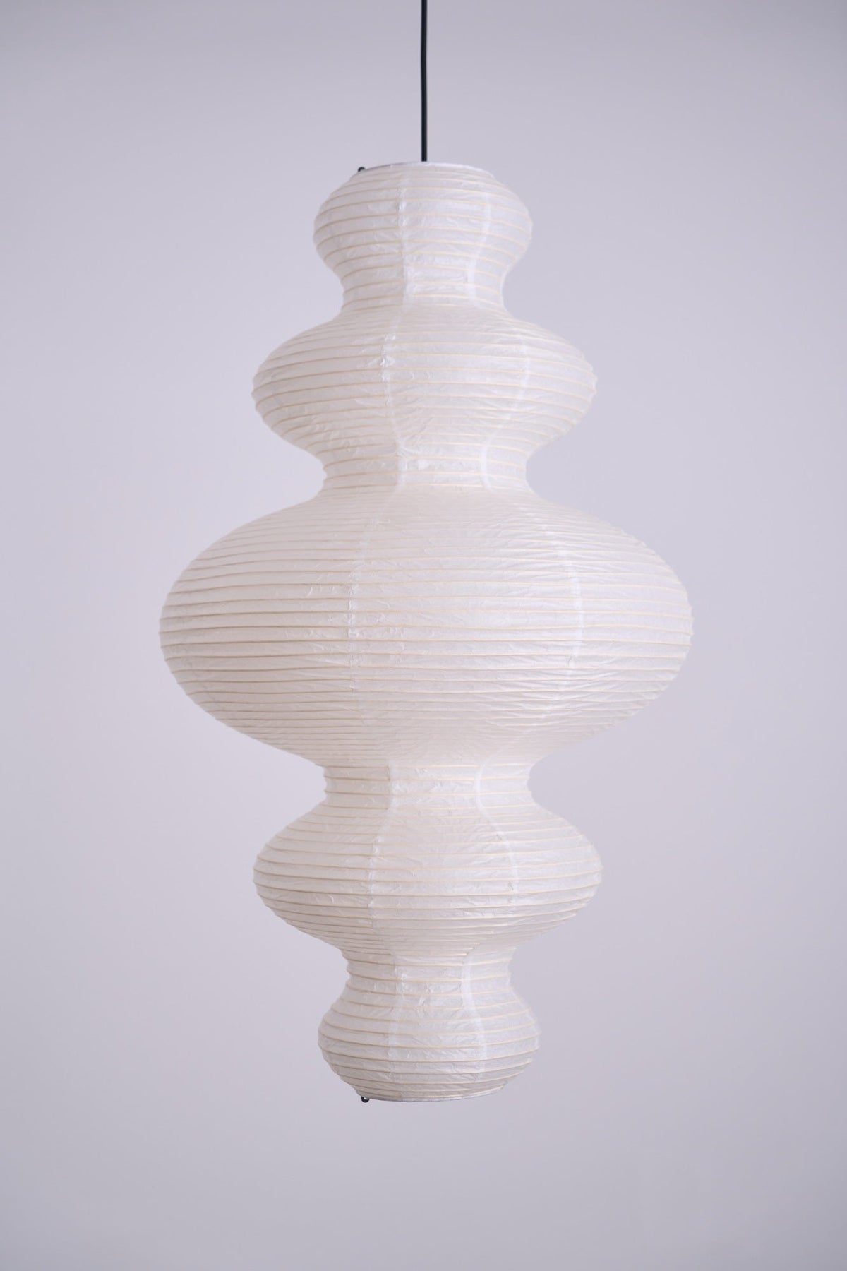 Large Paper Pendant Light — Pendant Light | Maison Monashee — view 46