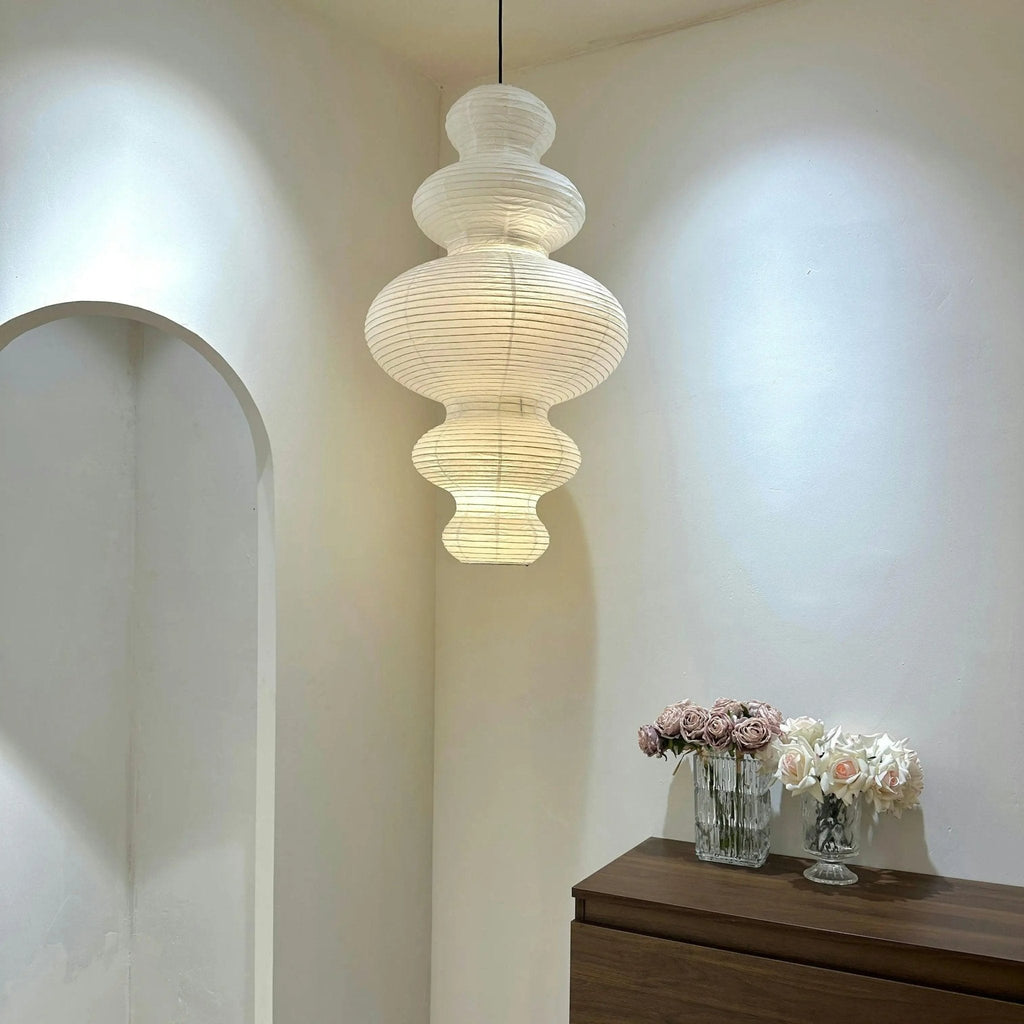 Large Paper Pendant Light — Pendant Light | Maison Monashee — view 24