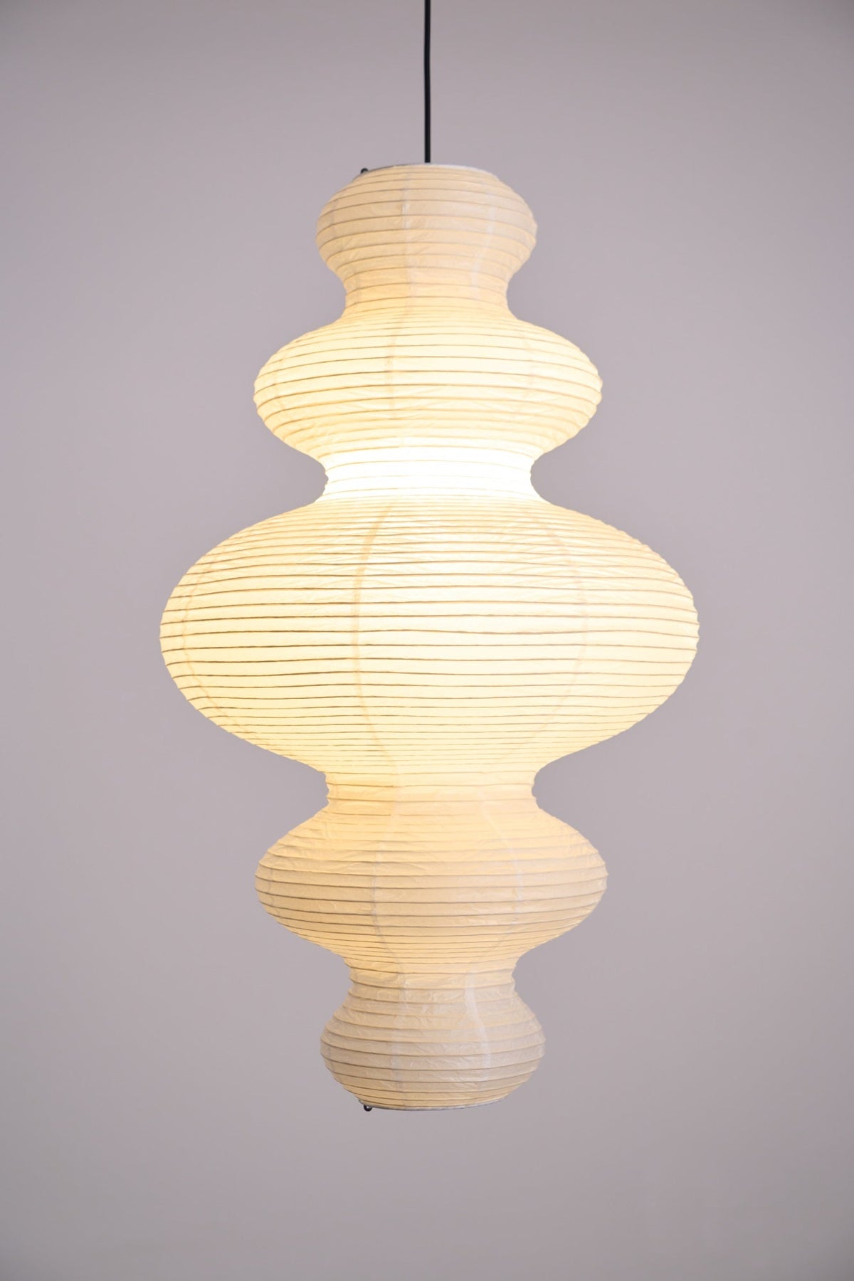 Large Paper Pendant Light — Pendant Light | Maison Monashee — view 47
