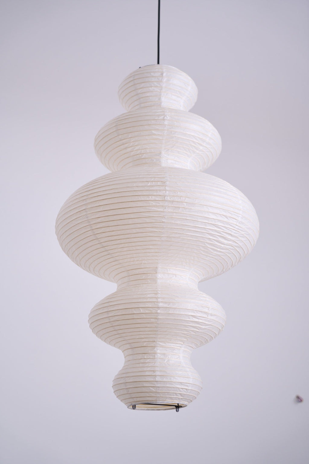 Large Paper Pendant Light — Pendant Light | Maison Monashee — view 48