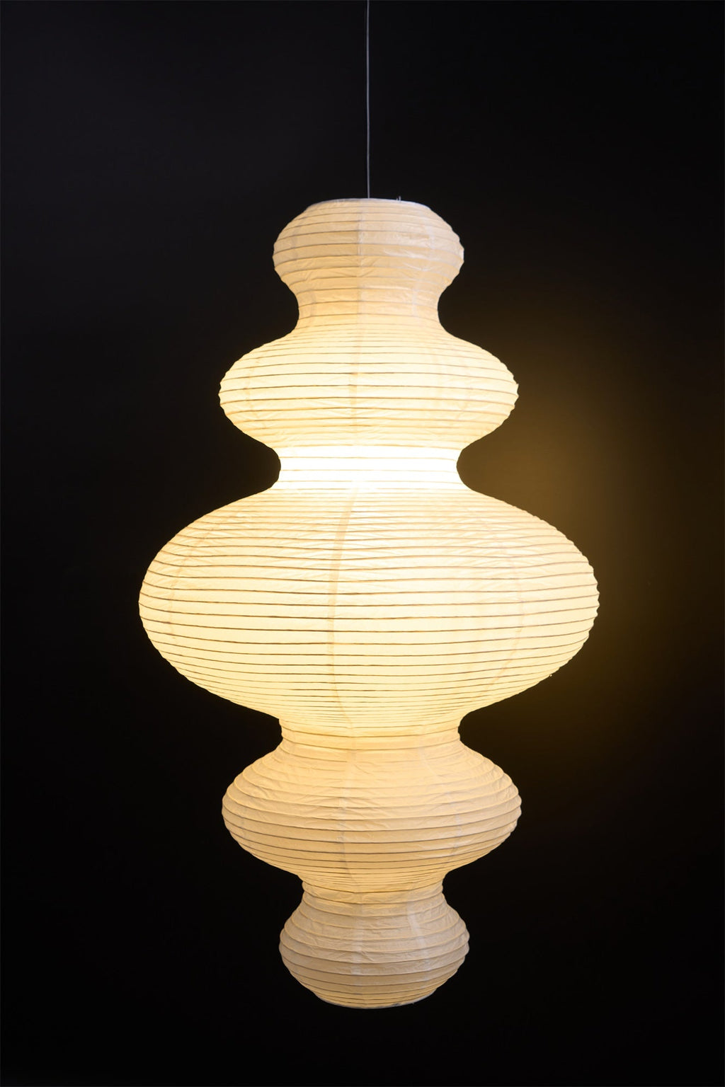 Large Paper Pendant Light — Pendant Light | Maison Monashee — view 50