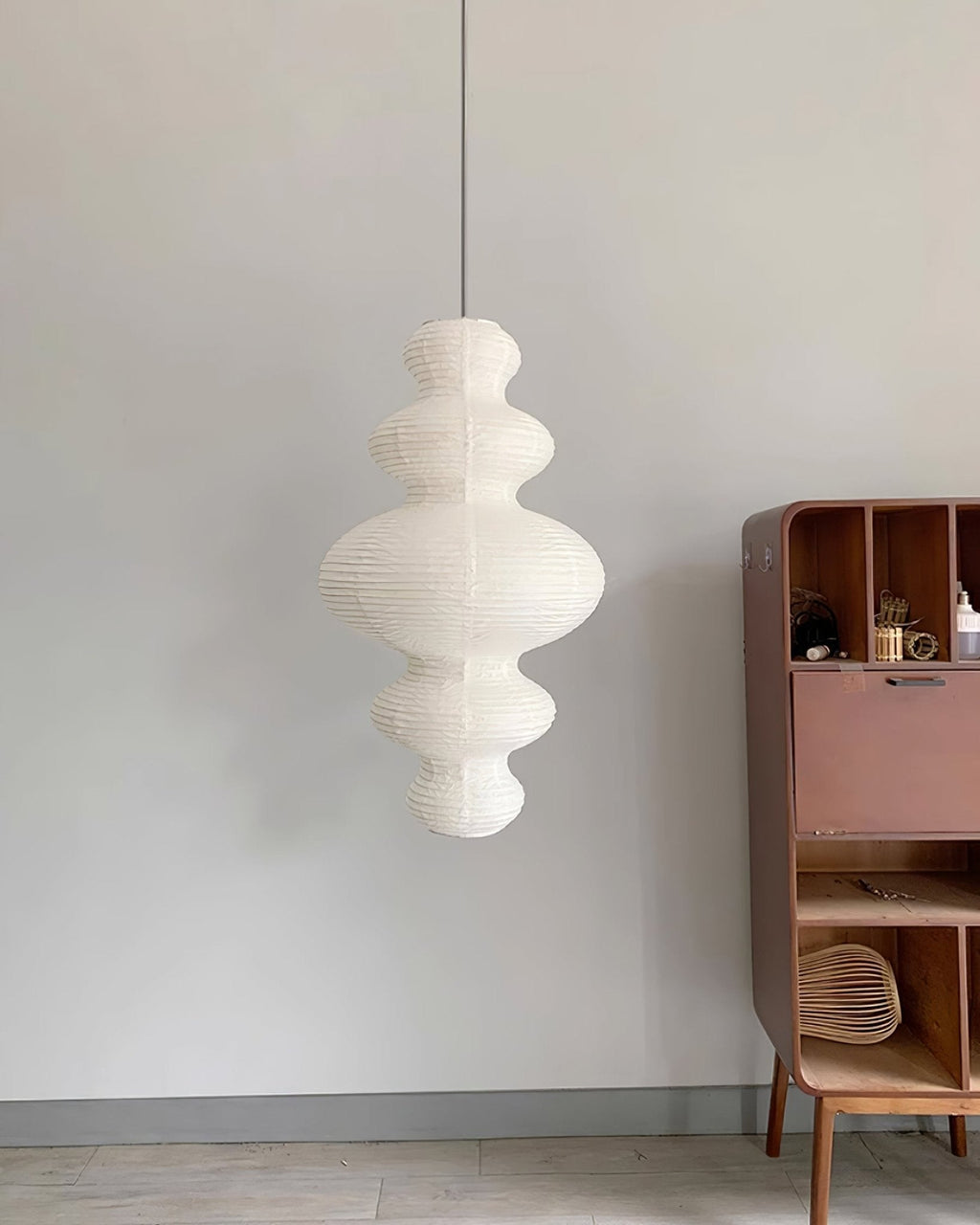 Plug-In Paper Pendant Light — Pendant Light | Maison Monashee — view 16