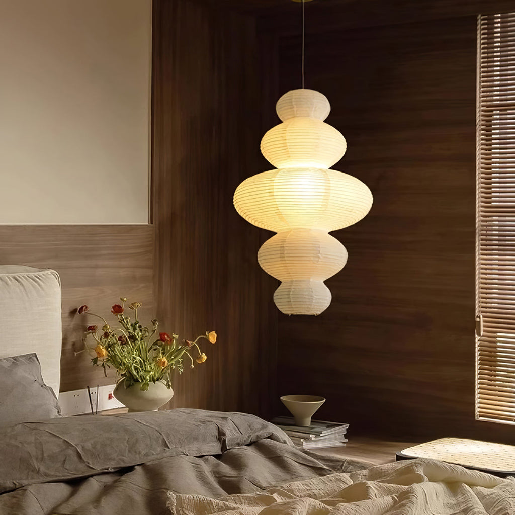 Plug-In Paper Pendant Light — Pendant Light | Maison Monashee — view 19