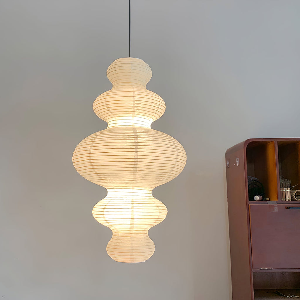Plug-In Paper Pendant Light — Pendant Light | Maison Monashee — view 21