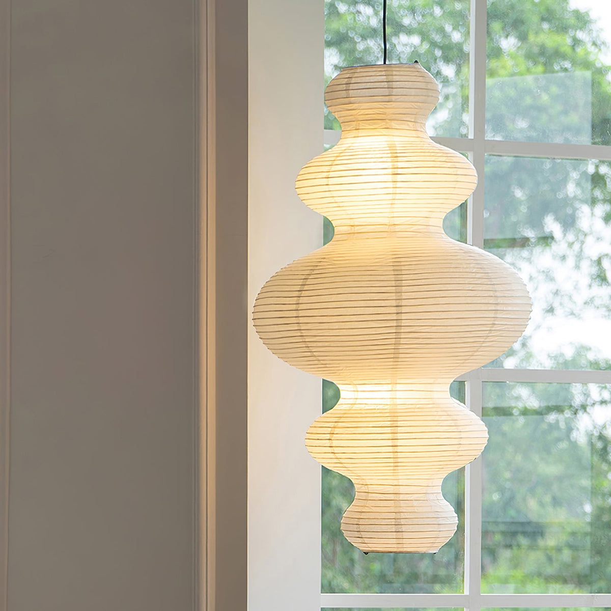 Plug-In Paper Pendant Light — Pendant Light | Maison Monashee — view 23