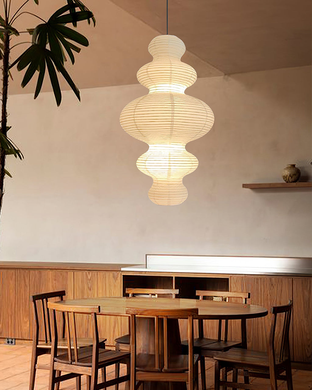 Plug-In Paper Pendant Light — Pendant Light | Maison Monashee — view 32