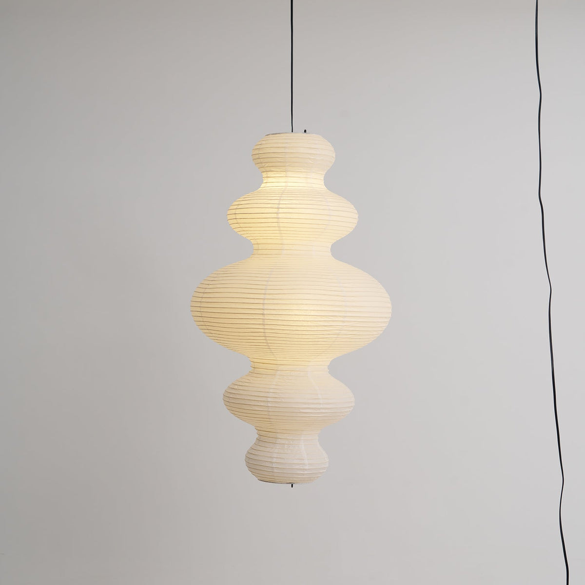 Plug-In Paper Pendant Light — Pendant Light | Maison Monashee — view 42