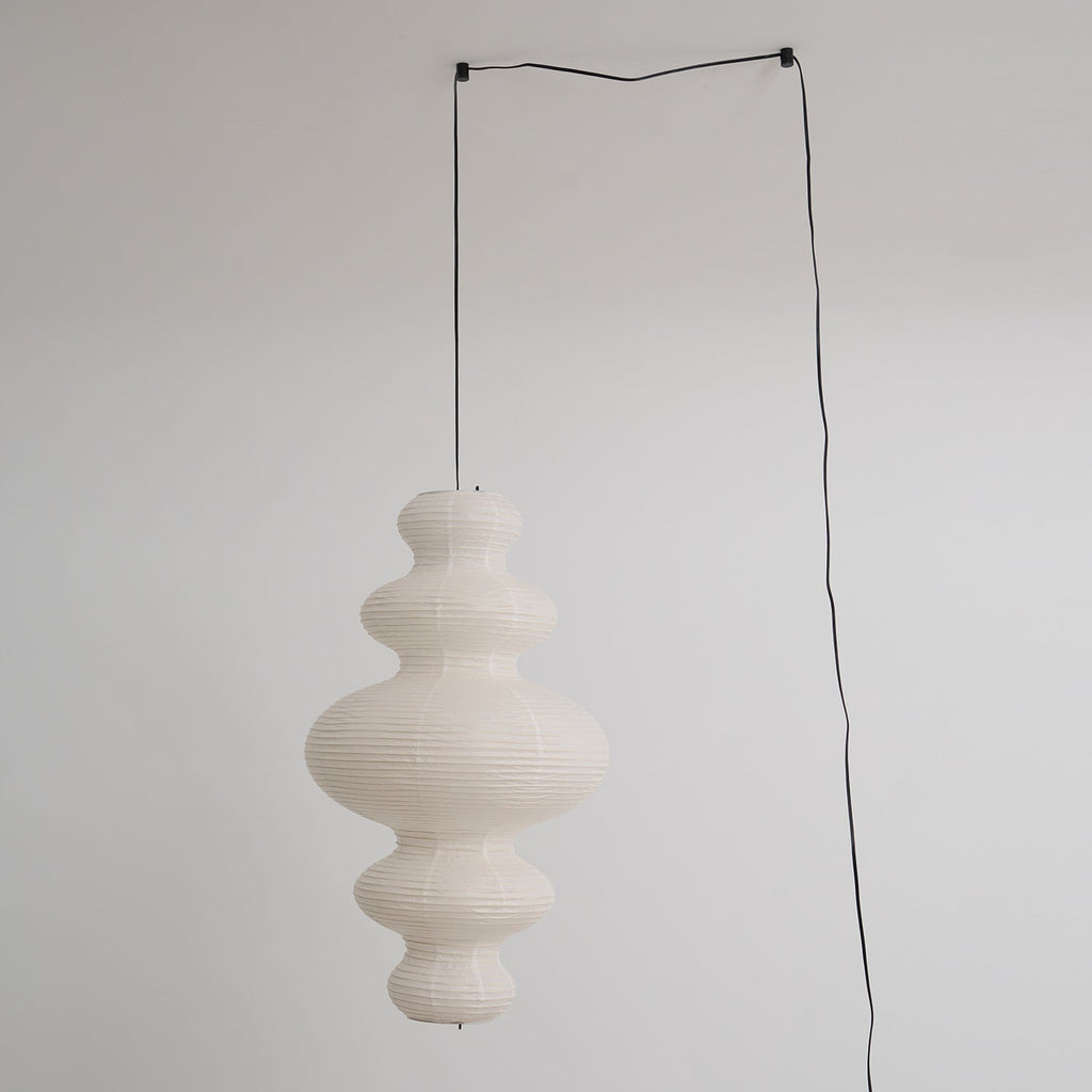 Plug-In Paper Pendant Light — Pendant Light | Maison Monashee — view 44