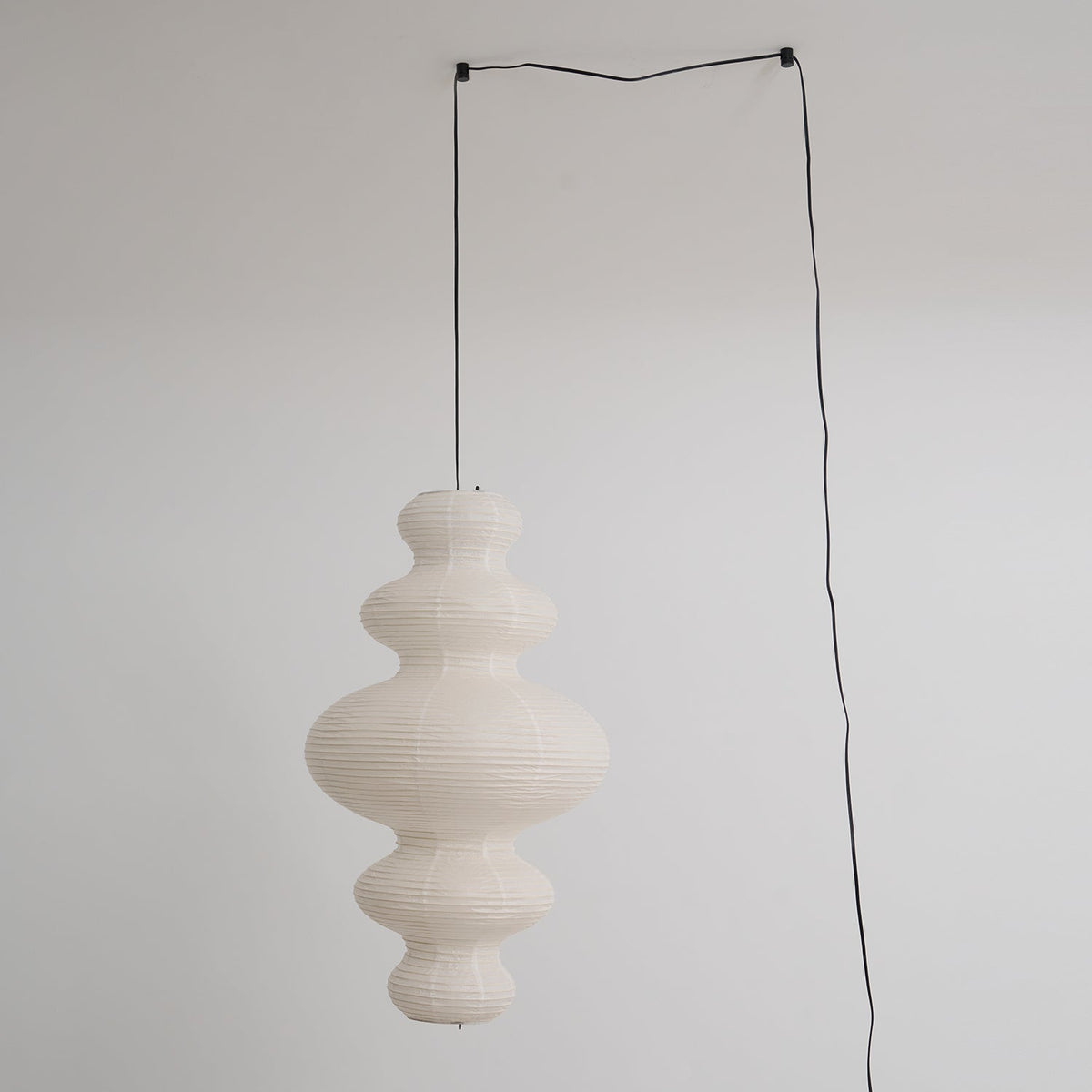 Plug-In Paper Pendant Light — Pendant Light | Maison Monashee — view 44