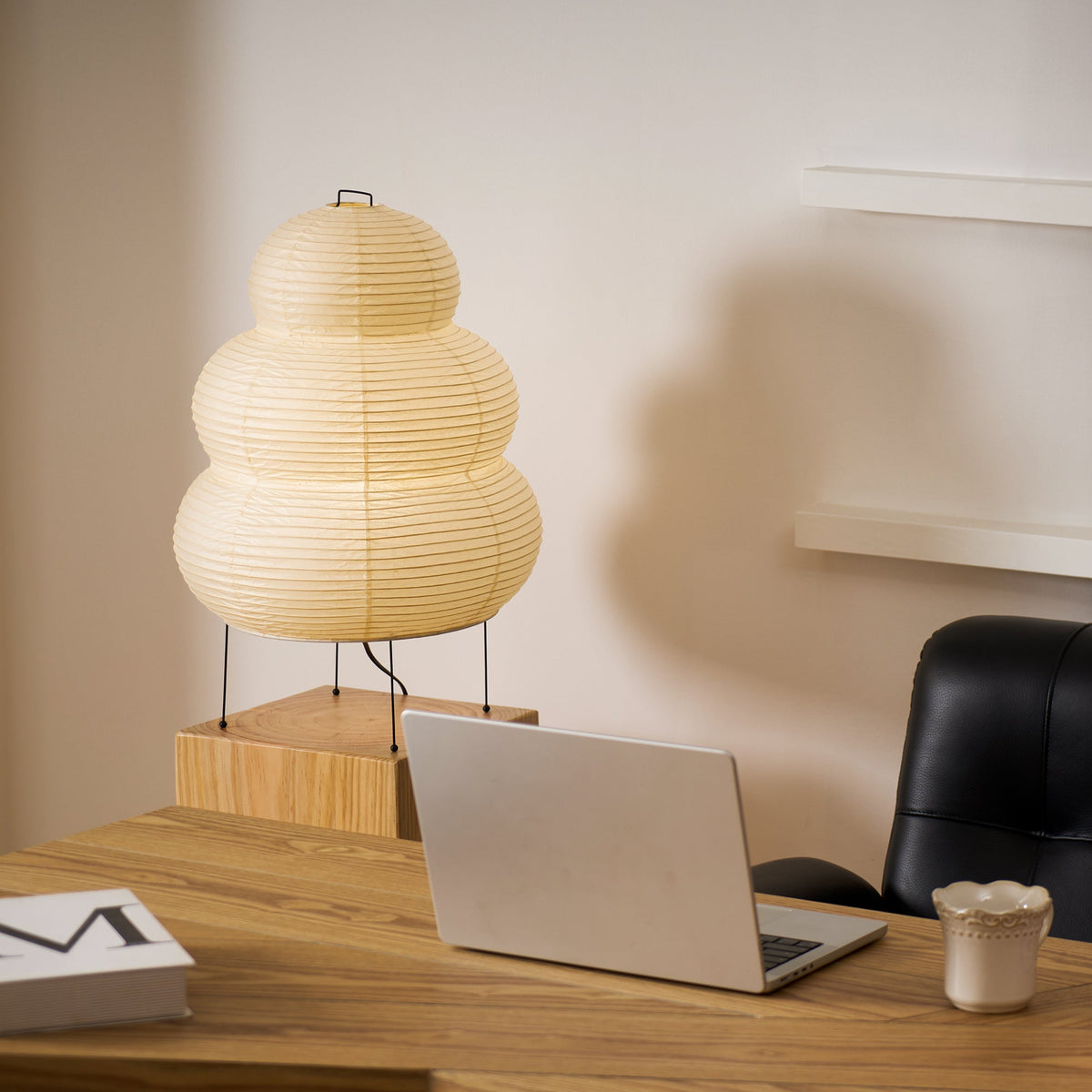 Japanese Lantern Table Lamp — Table Lamp | Maison Monashee — view 17