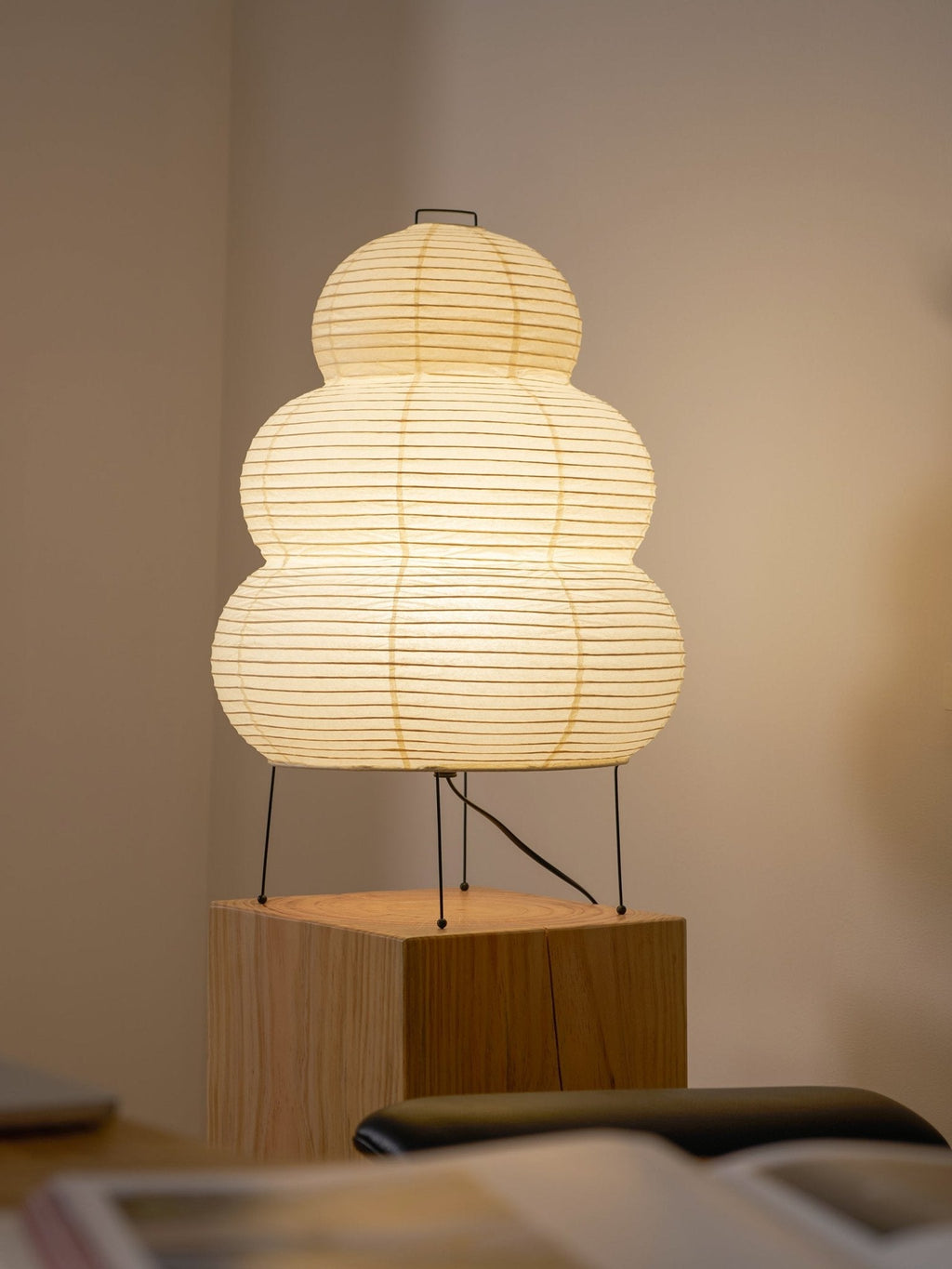 Japanese Lantern Table Lamp — Table Lamp | Maison Monashee — view 121