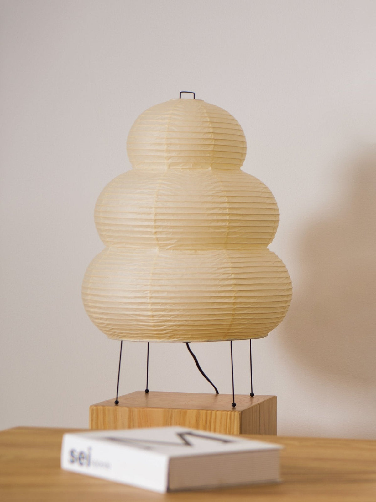 Japanese Lantern Table Lamp — Table Lamp | Maison Monashee — view 122