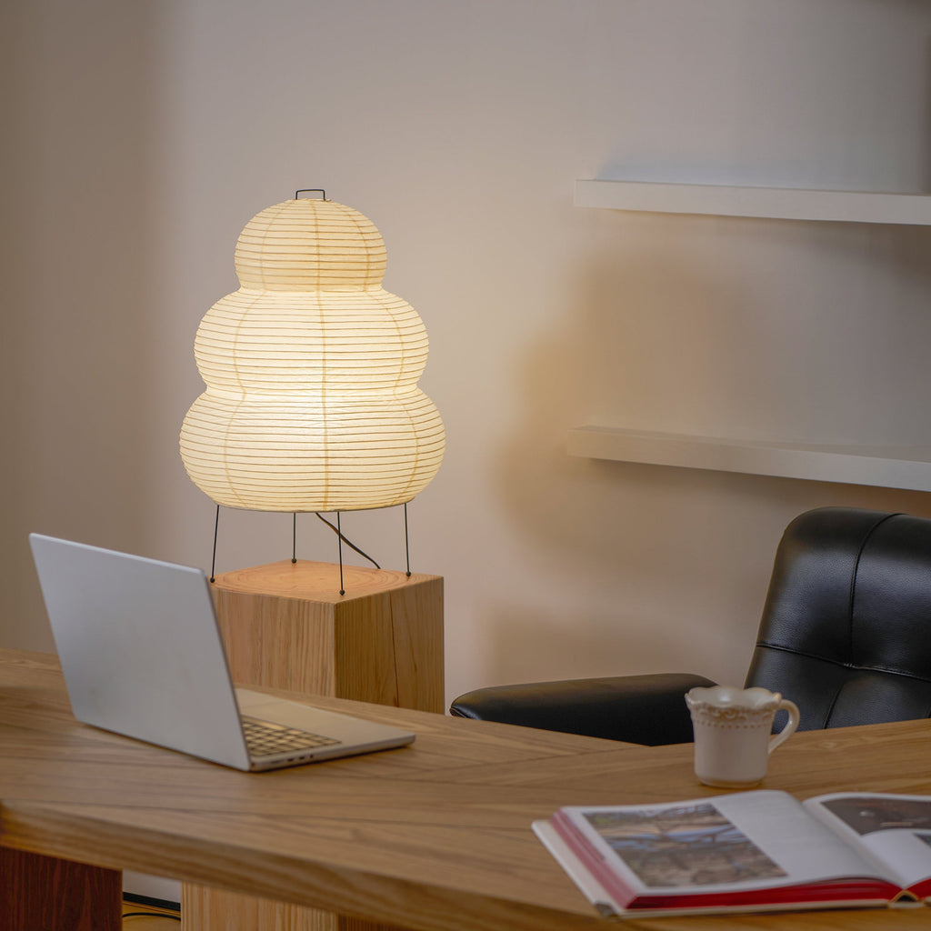 Japanese Lantern Table Lamp — Table Lamp | Maison Monashee — view 124
