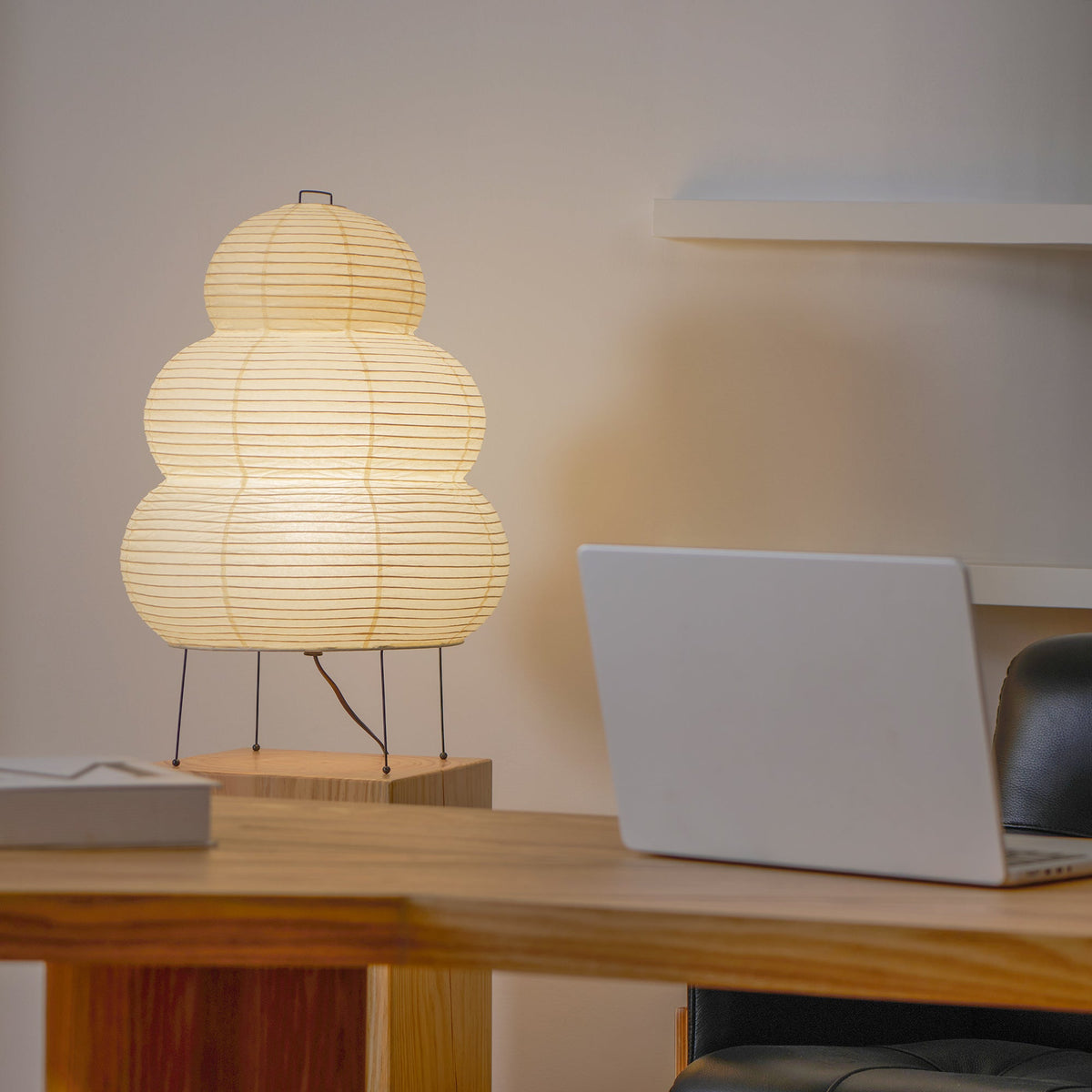 Japanese Lantern Table Lamp — Table Lamp | Maison Monashee — view 125