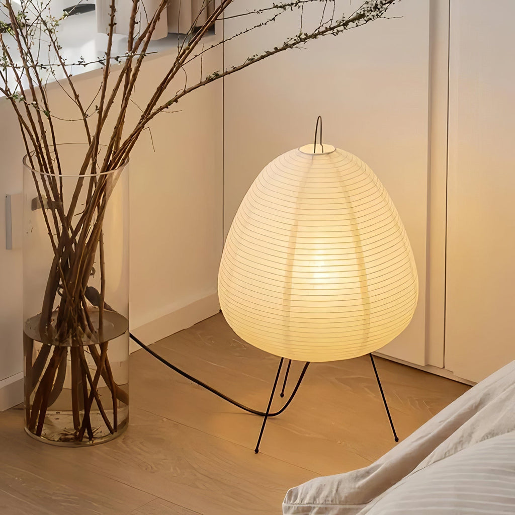 Japanese Lantern Table Lamp — Table Lamp | Maison Monashee — view 84