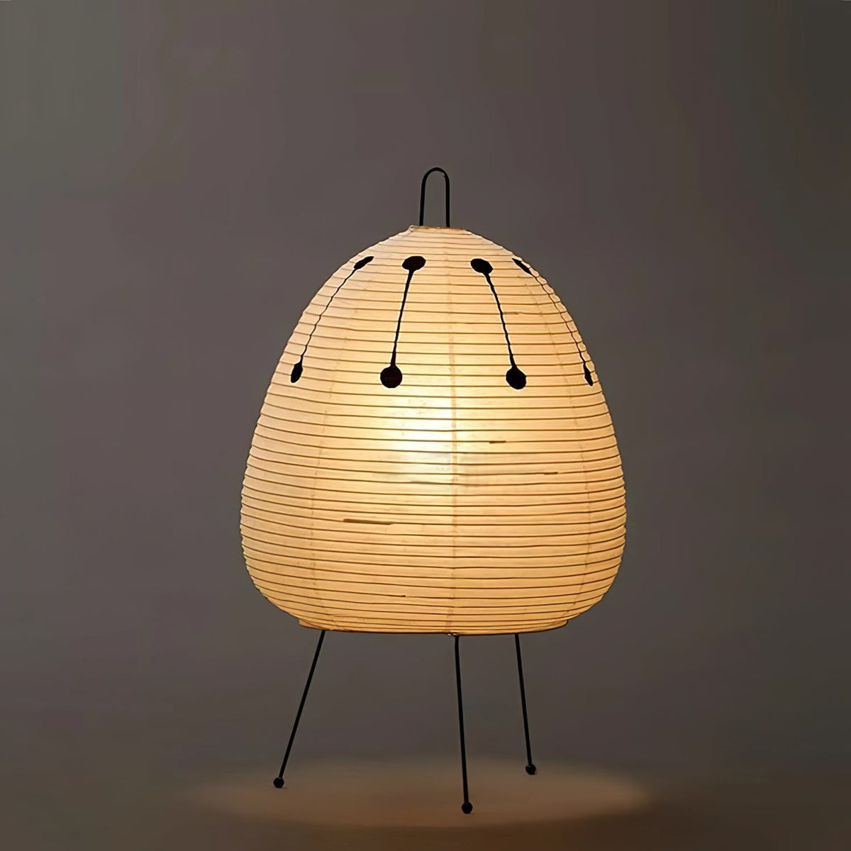 Japanese Lantern Table Lamp — Table Lamp | Maison Monashee — view 87