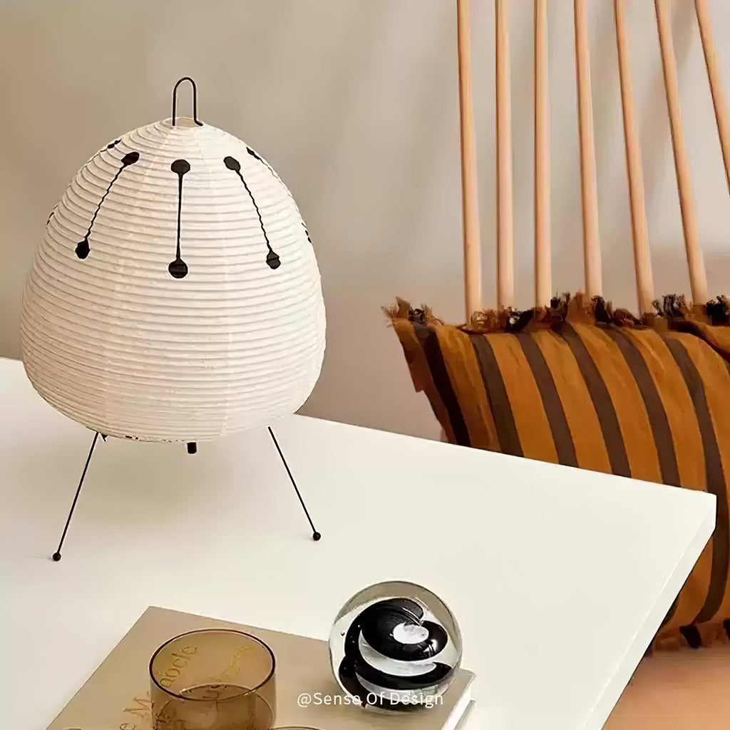 Japanese Lantern Table Lamp — Table Lamp | Maison Monashee — view 86