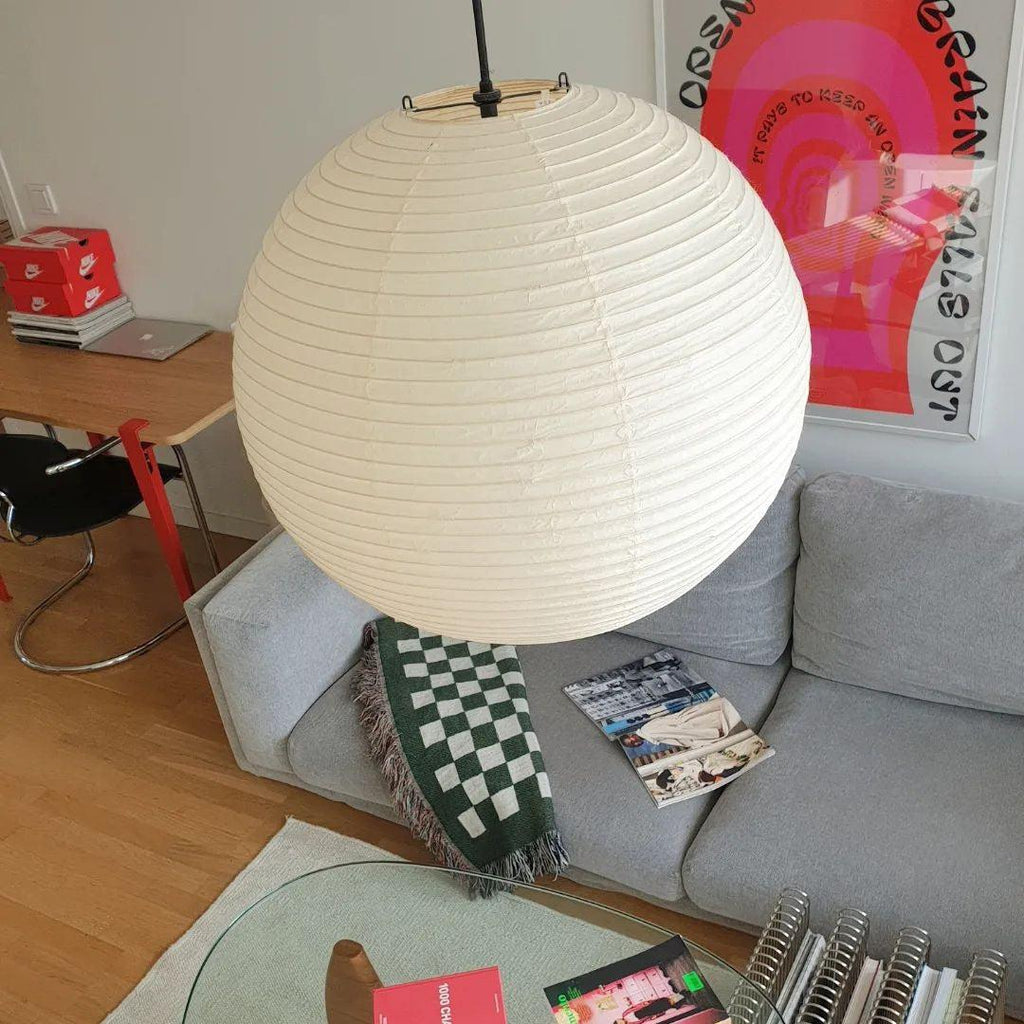 Round Lantern Pendant Light — Pendant Light | Maison Monashee — view 22