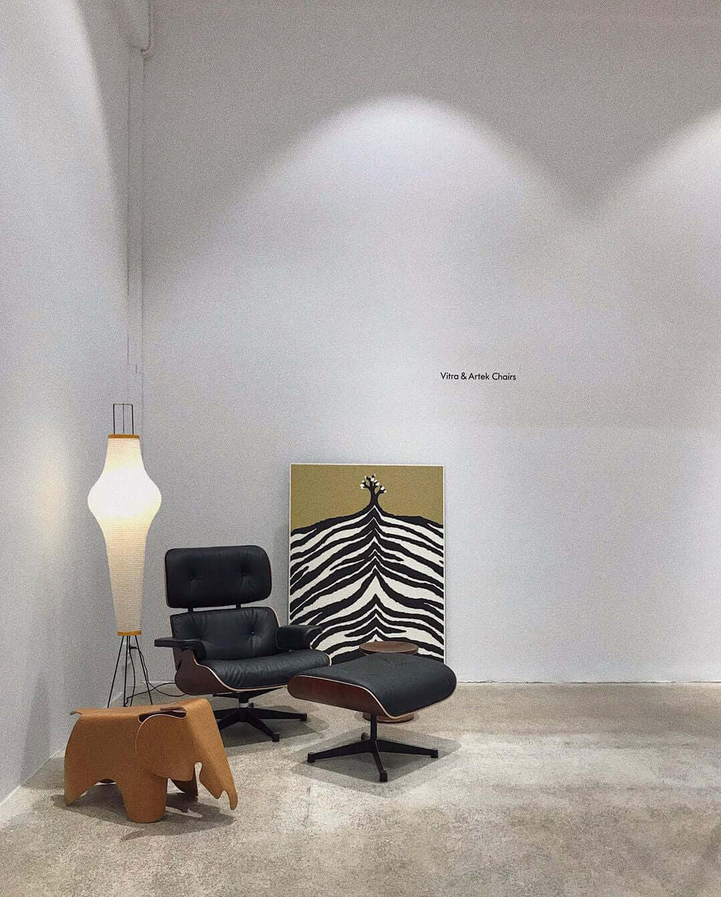 Rice Paper Floor Lamp — Floor Lamp | Maison Monashee — view 78