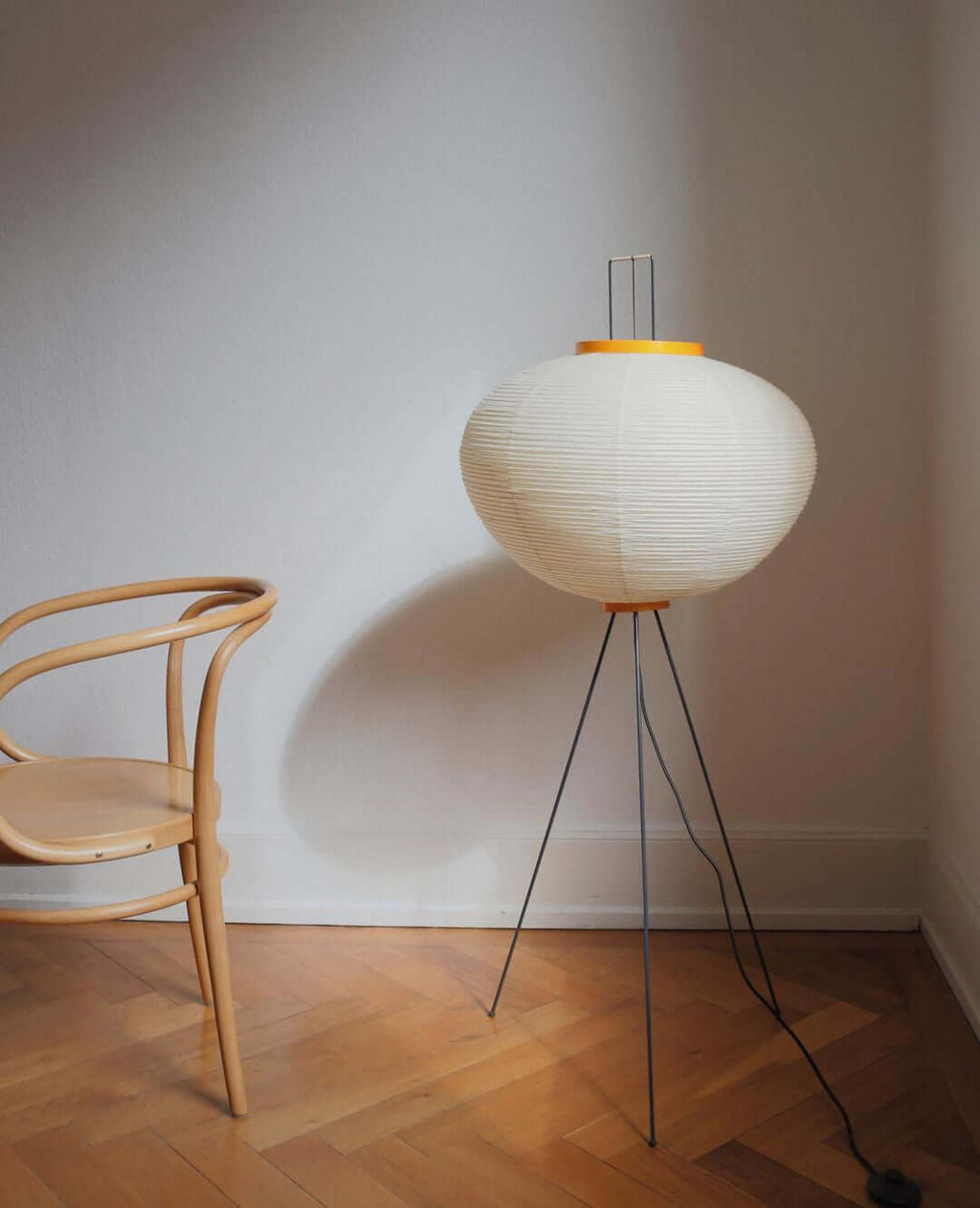 Rice Paper Floor Lamp — Floor Lamp | Maison Monashee — view 85