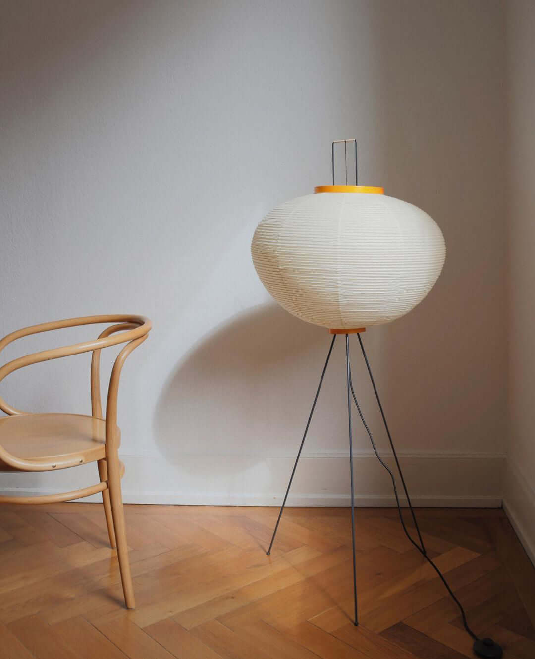 Rice Paper Floor Lamp — Floor Lamp | Maison Monashee — view 85