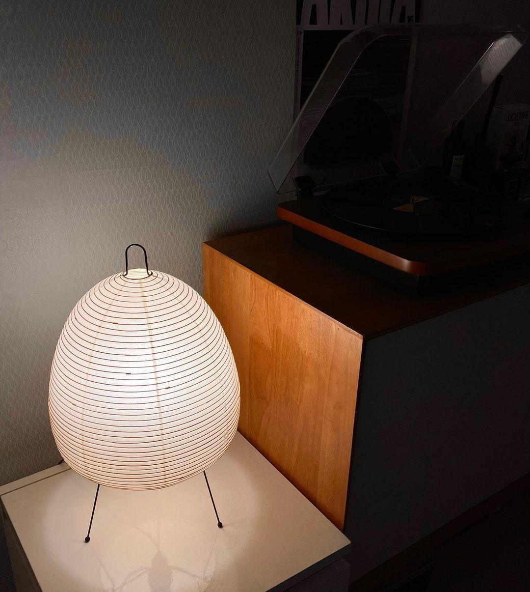 Japanese Lantern Table Lamp — Table Lamp | Maison Monashee — view 41