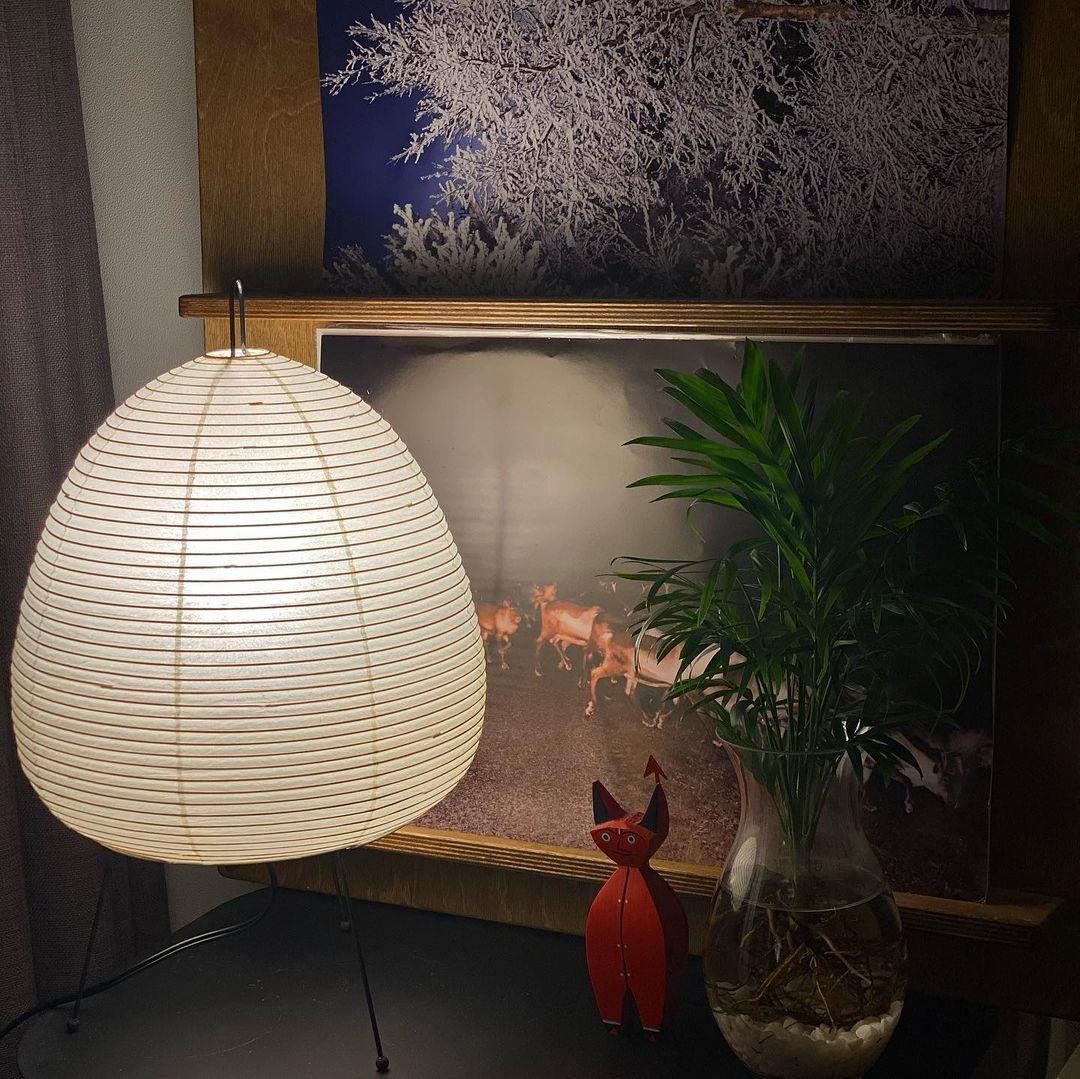 Japanese Lantern Table Lamp — Table Lamp | Maison Monashee — view 44