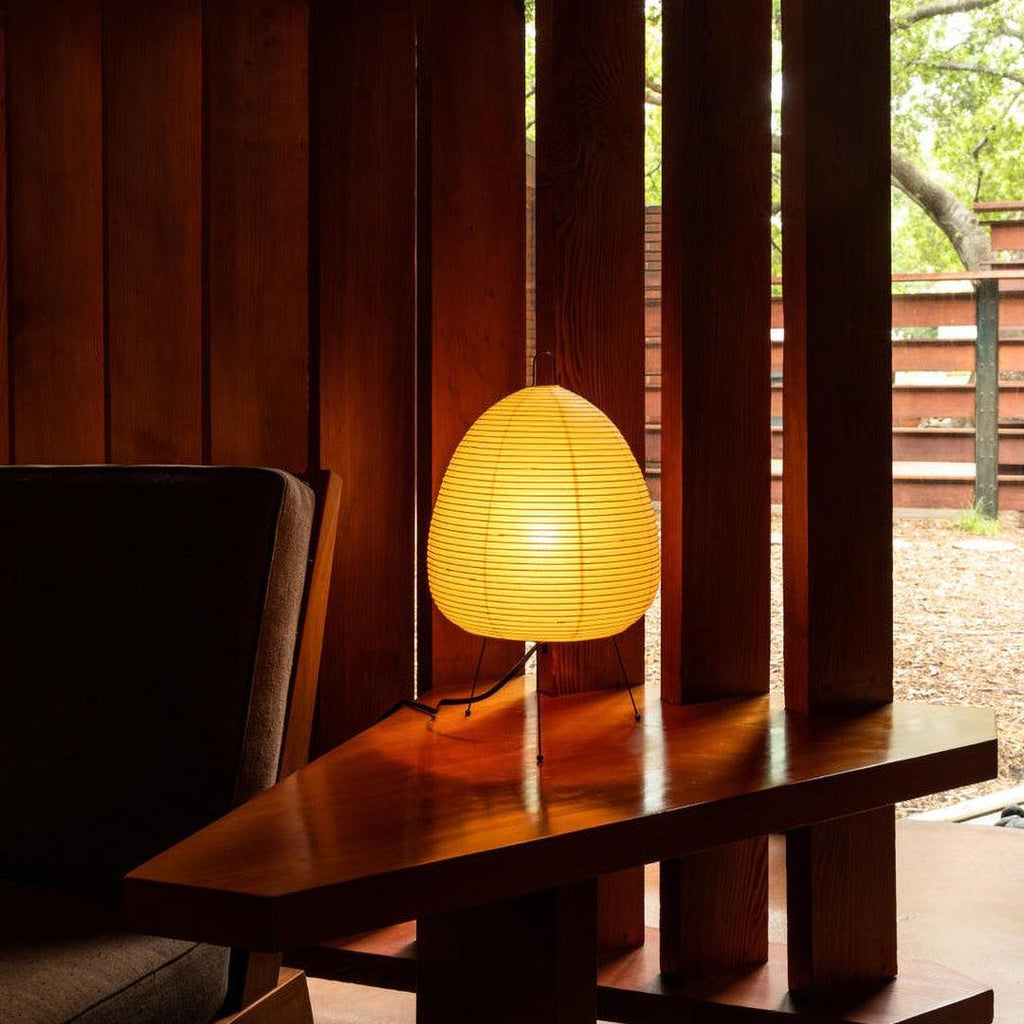 Japanese Lantern Table Lamp — Table Lamp | Maison Monashee — view 45