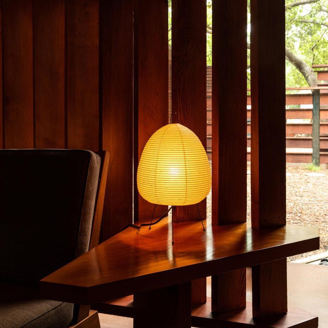 Japanese Lantern Table Lamp — Table Lamp | Maison Monashee — view 45