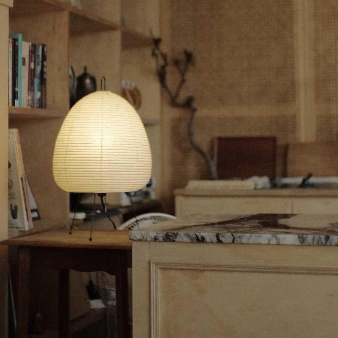 Japanese Lantern Table Lamp — Table Lamp | Maison Monashee — view 48