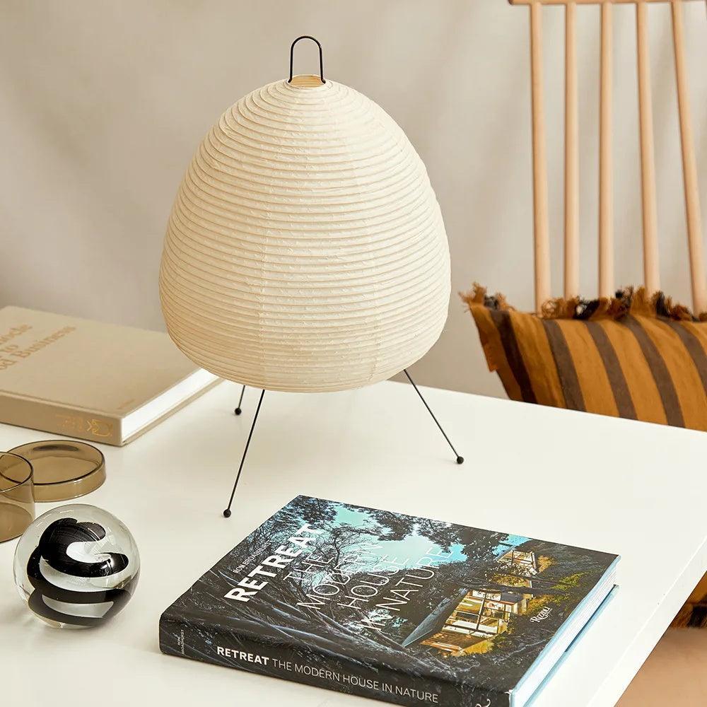 Japanese Lantern Table Lamp — Table Lamp | Maison Monashee — view 30